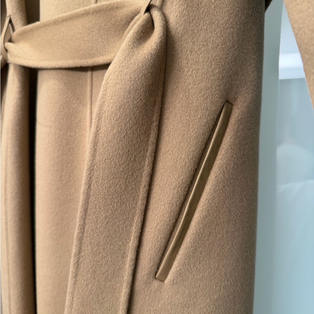 Mackage Mai Trench Coat in Light Camel - Picture 9 of 9